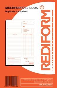 Rediform A5 Multipurpose Book Duplicate (R/MULTIBK2)
