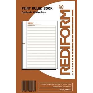 Rediform: Rediform A5 Ruled Book Duplicate