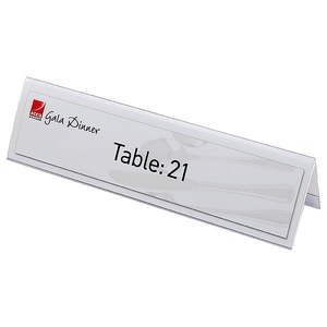 Rexel: Rexel ID Name Plates 59mm x 210mm, 25 Pack