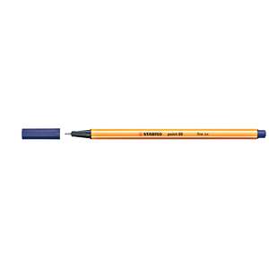 Stabilo Point 88 Fineliner Nightblue, Pack of 10