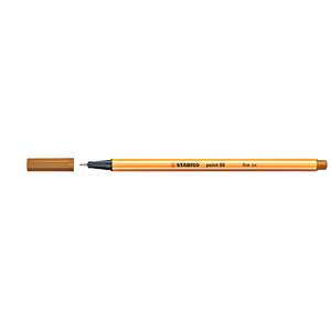 Stabilo Point 88 Fineliner Dark Ochre, Pack of 10