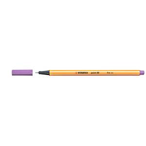 Stabilo Point 88 Fineliner Light Lilac, Pack of 10