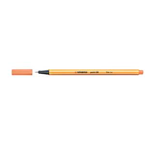 Stabilo Point 88 Fineliner Apricot, Pack of 10