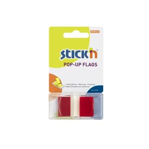 Hopax Sticky Flags Red 45 x 25mm