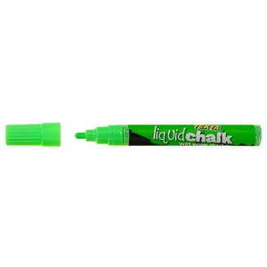 Texta Liquid Chalk Marker Bullet Wet Wipe Green