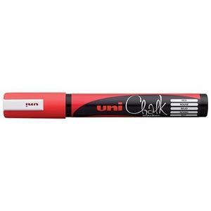 Uni: Uni Chalk Marker Red Medium Tip (PWE-5M)