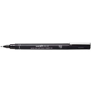 Uni: Uni Pin Fineline Permanent Pen, 1.0mm, Black