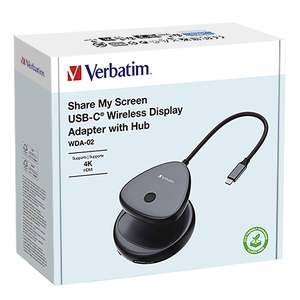 Verbatim Share My Screen 4K Wireless Adapter