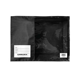 Warwick Book Bag 370mm x 265mm x 85mm, Black