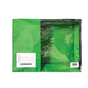 Warwick Book Bag 370mm x 265mm x 85mm, Green