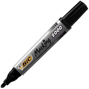 Bic: Bic Marking 2000 Permanent Marker Fine Tip Black x 12's pack (2000 09)