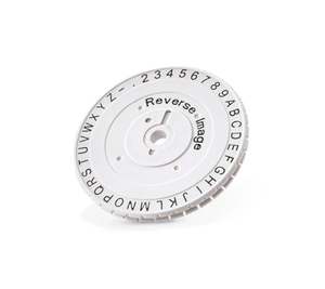 Dymo: Dymo Rhino Reverse Character Embossing Replacement Wheel For M1011 (M11-RW)