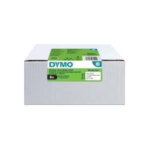Dymo: Dymo LabelWriter Shipping Labels 54mm x 101mm, Pack of 6 rolls (2093092)