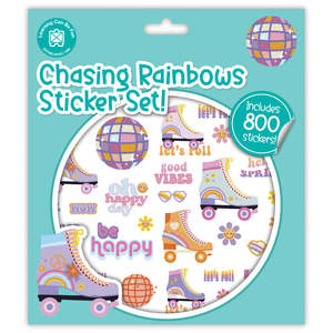 Ec: LCBF Chasing Rainbows Sticker Set