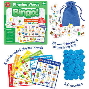 LCBF Rhyming Words Bingo
