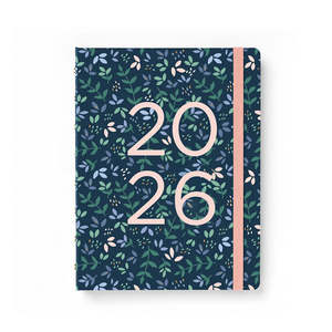 Filofax: 2026 Filofax A5 Planner Garden, Week to View Dusk
