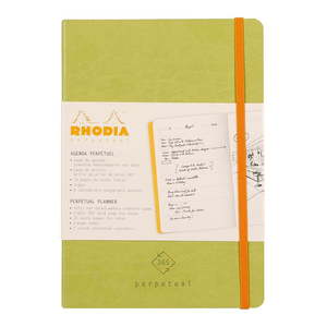 Rhodia Perpetual Diary A5 Anise Green