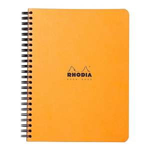 Rhodia Classic Notebook Spiral A5+ Lined Orange