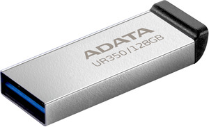 Adata: ADATA UR350 USB3.2 128GB Flash Drive Nickel/Black