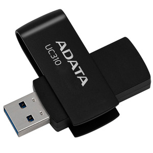 Adata: ADATA UC310 Swivel USB3.2 256GB Black Flash Drive