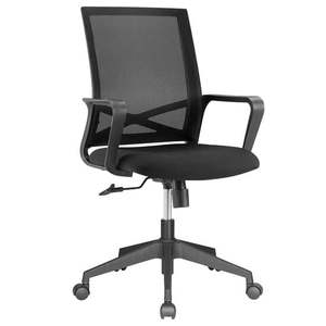 BRATECK Office Chair. Ergonomic with Breathable Mesh Back. Pneumatic Seat-Height&hellip;