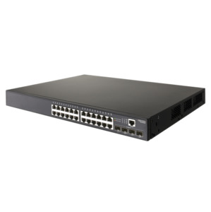 Networking: EDGECORE 24 Port Gigabit PoE+ Managed L2+/L3 Lite Switch. 4x GE SFP Ports. 1x RJ45 Console port. Power Budget: 190W. Comprehensive Security, Advanced PROMO Win 1 of 9 $100 Prezzy Cards