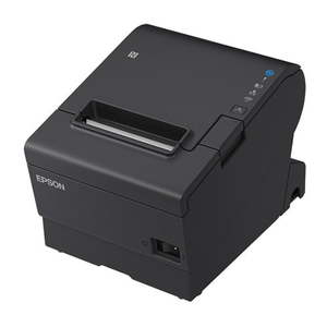 Receipt Printers: Epson TMT88VII Receipt Printer, Ethernet, Serial, USB, Black