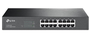 Tp Link: TP-Link SG1016D 16 Port Gigabit Switch Steel Case