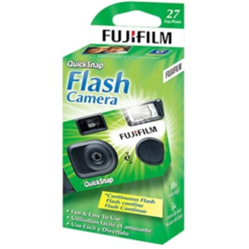 Fujifilm: FujiFilm Fujilfim QuickSnap Flash 400 Single Use 135mm Film Camera