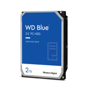 Western Digital: WD Blue 2TB HDD 3.5" SATA 256MB Cache 7200RPM