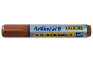 Artline: Artline 579 Whiteboard Marker 5mm Chisel Nib Brown x 12's pack