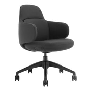 Buro Seating: Buro Odyssey Chair, Black PU, Nylon Base