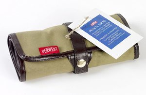 Derwent Canvas Wrap Pencil Holder/Case - Holds up to 30 Pencils