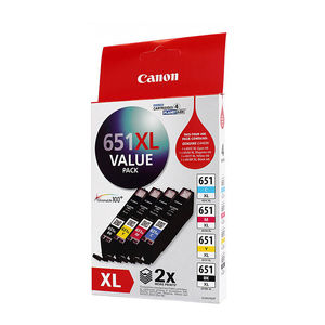 Canon: CLI651 / CLI651XL / CLI 651XL Original Canon Cartridge Value Pack