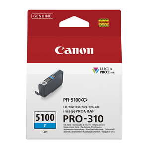 Canon: Canon PFI5100 Genuine Cyan Ink Cartridge