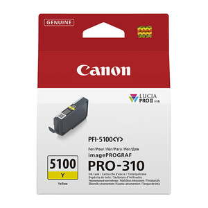 Canon: Canon PFI5100 Genuine Yellow Ink Cartridge
