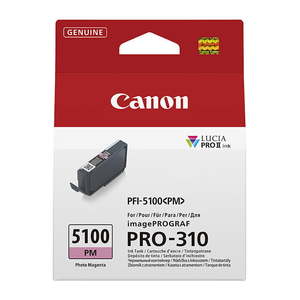 Canon PFI5100 Genuine Photo Magenta Ink Cartridge