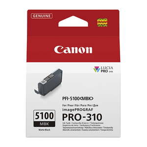 Canon: Canon PFI5100 Genuine Matte Black Ink Cartridge
