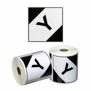 LIMITED QUANTITY AIR FREIGHT Permanent Adhesive Label 99mm x 99mm x 500 Labels per roll