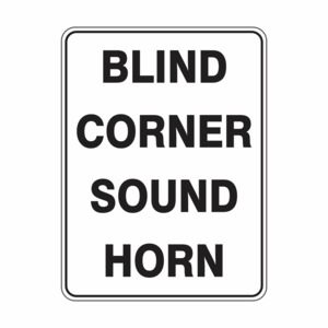 Blind Corner Sound Horn - Discount Safety Signs New Zealand
