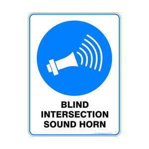 Blind Intersection Sound Horn - Discount Safety Signs New Zealand
