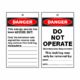 Danger - Do Not Operate - Maintenance Department - Discount Safety Signs New Zealand