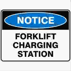 Forklift Charging Station - Discount Safety Signs New Zealand