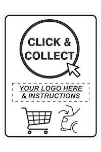 Click And Collect Sign - Discount Safety Signs New Zealand