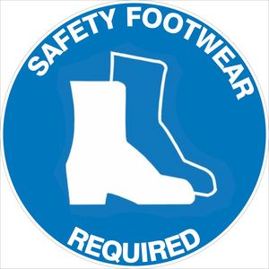 Products: Safety Footwear Required - Floor Marker - Discount Safety Signs New Zealand