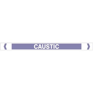 Products: Caustic Pipe Markers - Discount Safety Signs New Zealand