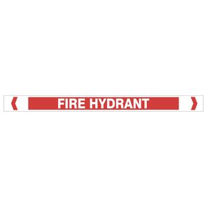 Products: Fire Hydrant Pipe Markers - Discount Safety Signs New Zealand