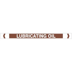 Lubricating Oil Pipe Markers - Discount Safety Signs New Zealand