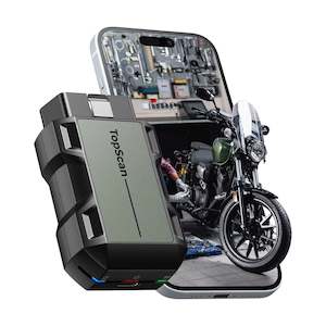 Topdon Diagnostic Scan Tools: TOPDON Topscan Moto Motorcycle Full System Diagnostic Tool
