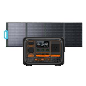 Sale Items: BLUETTI AC2P Portable Power Station | 300W 230.4Wh | PV120 Solar Panel